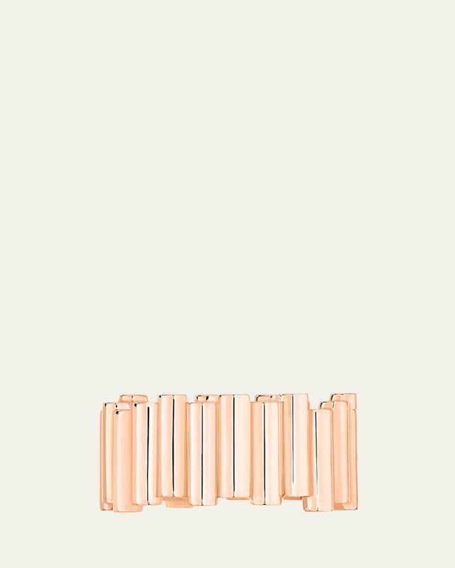 Rose Gold Edge Large Ring